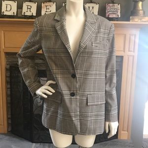 Zara Plaid Blazer